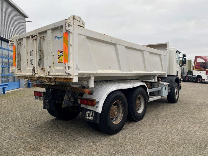 Savivartis sunkvežimis Scania 124-400 / 6X4 / RETARDER / BIG AXLE / FULL STEEL / 2SIDE TIPPER / OLD TACHO / AIRCO / MANUAL / EURO-2 / 2000: foto 12