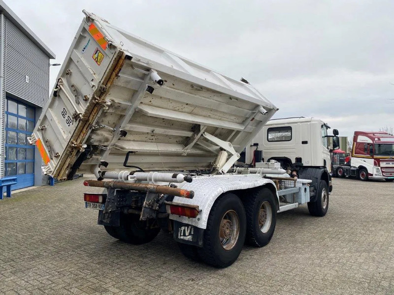 Savivartis sunkvežimis Scania 124-400 / 6X4 / RETARDER / BIG AXLE / FULL STEEL / 2SIDE TIPPER / OLD TACHO / AIRCO / MANUAL / EURO-2 / 2000: foto 13
