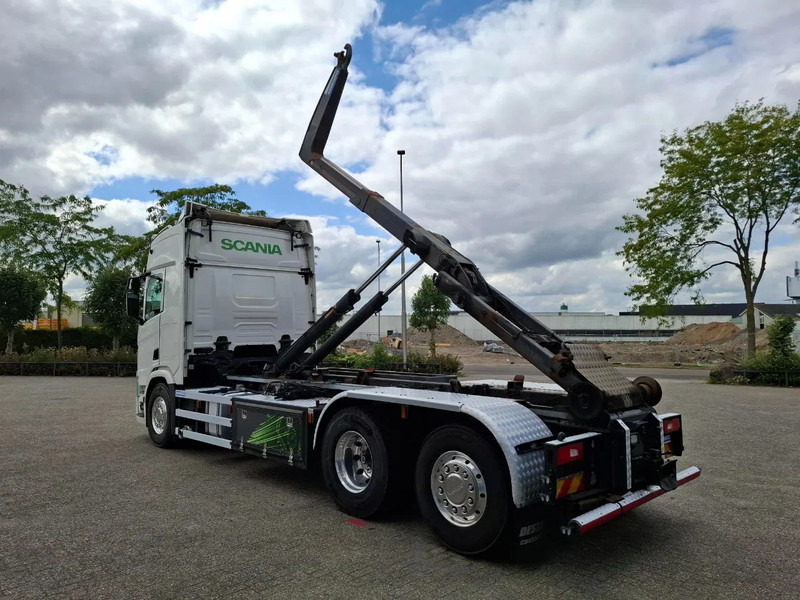 Scania NGS R500 / RETARDER / AJK HOOK 22 TON / LIFT+LENKACHSE / TUV:17-06-2026 / NAVI / LWDS / ALCOA / LEATHER / AUTOMATIC / EURO-6 / 2 - Hook-lift sunkvežimis: foto 3 Scania NGS R500 / RETARDER / AJK HOOK 22 TON / LIFT+LENKACHSE / TUV:17-06-2026 / NAVI / LWDS / ALCOA / LEATHER / AUTOMATIC / EURO-6 / 2 - Hook-lift sunkvežimis: foto 3
