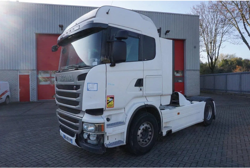 Scania R450 / ENGINE RUNNING / RETARDER / PTO PREPAIRED / ALCOA / AUTOMATIC / EURO-6 / 2014 - Vilkikas: foto 1 Scania R450 / ENGINE RUNNING / RETARDER / PTO PREPAIRED / ALCOA / AUTOMATIC / EURO-6 / 2014 - Vilkikas: foto 1