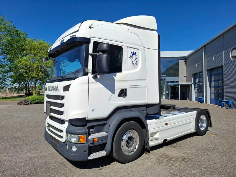 Vilkikas Scania R490 / RETARDER / HYDRAULICS / ALCOA / 2XBED / FRIDGE / AUTOMATIC / EURO-6 / 2014: foto 1