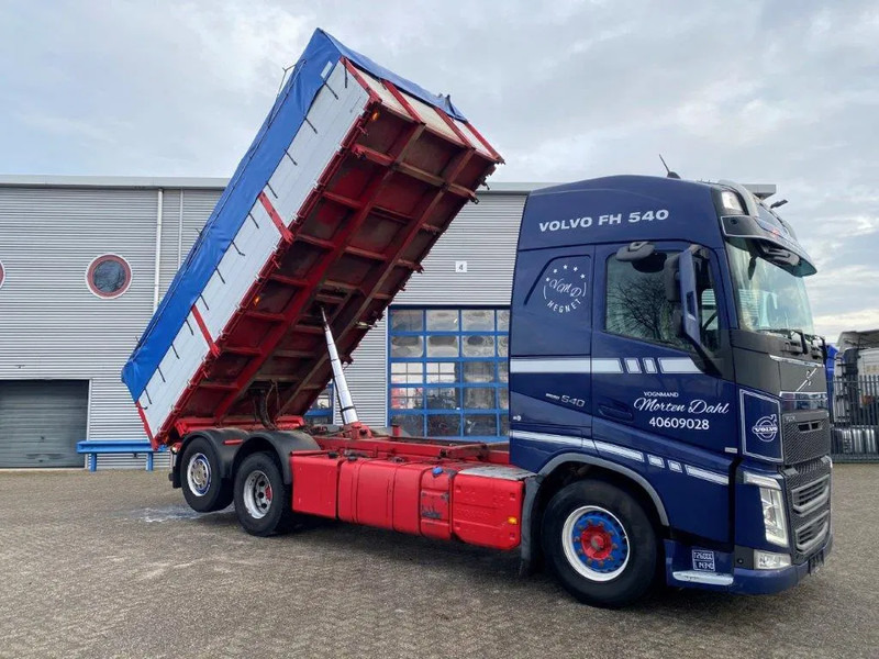 Volvo FH4-540 / VEB+ / ACC / LWDS / 3SIDE TIPPER / DYNAMIC STEERING / LEATHER / FULL-AIR / AUTOMATIC / EURO-6 / 2017 - Savivartis sunkvežimis: foto 4 Volvo FH4-540 / VEB+ / ACC / LWDS / 3SIDE TIPPER / DYNAMIC STEERING / LEATHER / FULL-AIR / AUTOMATIC / EURO-6 / 2017 - Savivartis sunkvežimis: foto 4