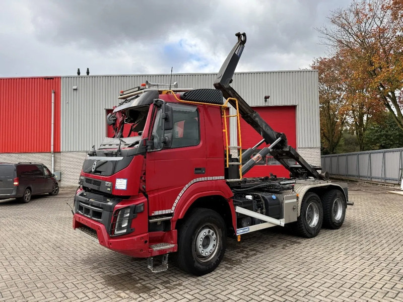 Volvo FMX4-500 / ENGINE RUNNING / VEB+ / 6X4 / BIG AXLE / AJK 20 TON HOOKLIFT / ONLY:276433 KM / AUTOMATIC / EURO-6 / 2020 - Hook-lift sunkvežimis: foto 1 Volvo FMX4-500 / ENGINE RUNNING / VEB+ / 6X4 / BIG AXLE / AJK 20 TON HOOKLIFT / ONLY:276433 KM / AUTOMATIC / EURO-6 / 2020 - Hook-lift sunkvežimis: foto 1