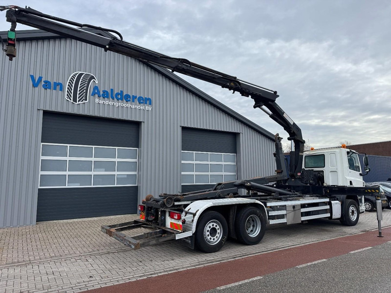 DAF CF410 6x2 HMF 2120-K3, Hyvalift 20.60 S - Hook-lift sunkvežimis, Sunkvežimis su kranu: foto 3 DAF CF410 6x2 HMF 2120-K3, Hyvalift 20.60 S - Hook-lift sunkvežimis, Sunkvežimis su kranu: foto 3