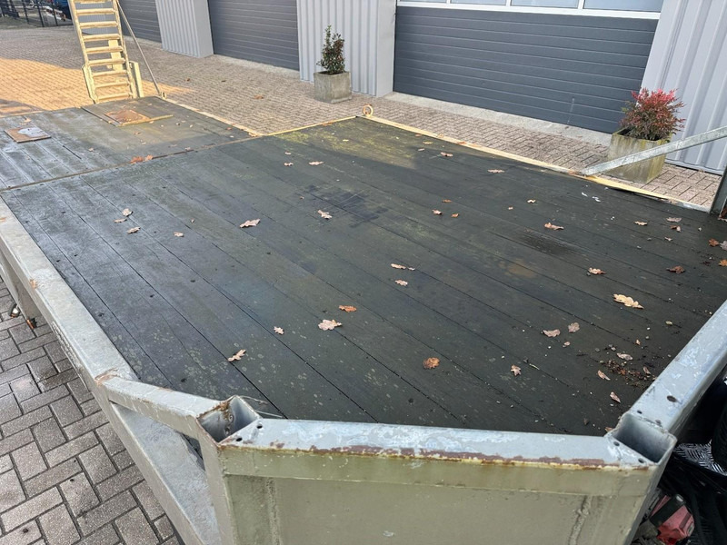 Puspriekabė VELDHUIZEN P 27-3, BE Oplegger Semi , 6,5 Ton: foto 9