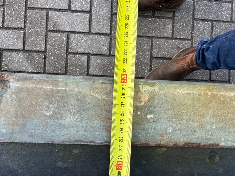 Puspriekabė VELDHUIZEN P 27-3, BE Oplegger Semi , 6,5 Ton: foto 16