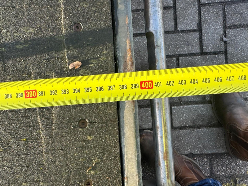 Puspriekabė VELDHUIZEN P 27-3, BE Oplegger Semi , 6,5 Ton: foto 15