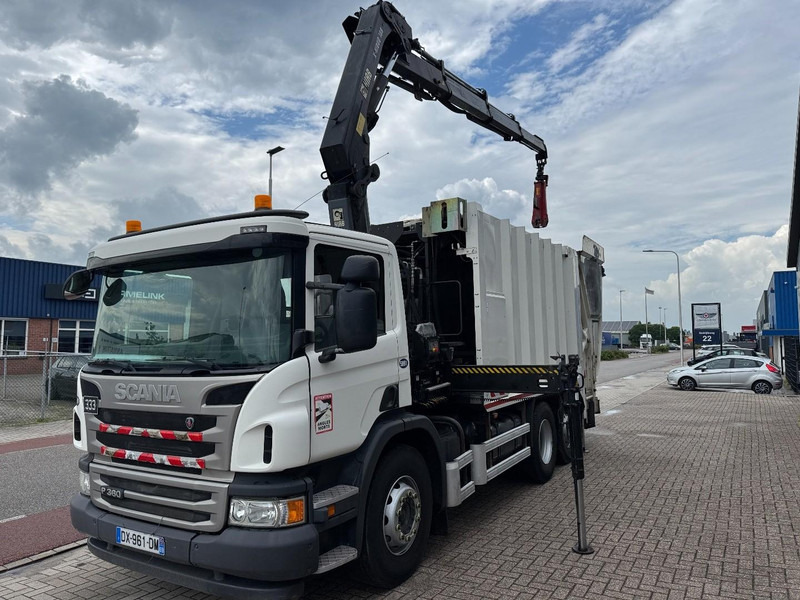 Scania P360 6x2, HIAB 188 E-3, SEMAT Evolupac - Šiukšliavežis: foto 5 Scania P360 6x2, HIAB 188 E-3, SEMAT Evolupac - Šiukšliavežis: foto 5