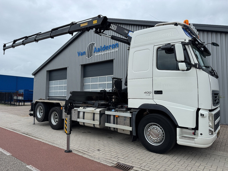 Volvo FH 6x2 HMF 2820 K5, NCH Cable system - Sunkvežimis su kranu: foto 1 Volvo FH 6x2 HMF 2820 K5, NCH Cable system - Sunkvežimis su kranu: foto 1
