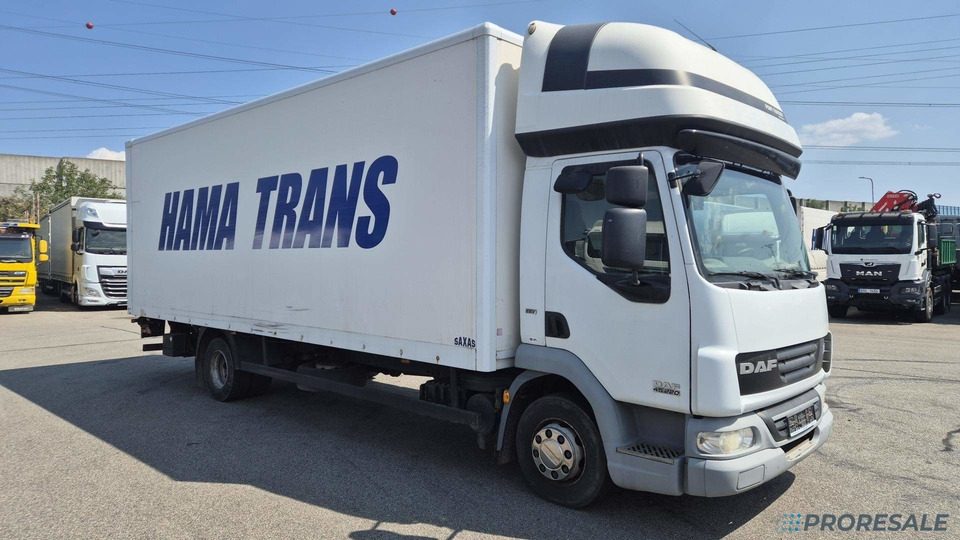 DAF FA LF 45.220 G12 EURO 5/EEV - skříňový + hydraulické čelo SAXAS - Furgonas sunkvežimis: foto 1 DAF FA LF 45.220 G12 EURO 5/EEV - skříňový + hydraulické čelo SAXAS - Furgonas sunkvežimis: foto 1