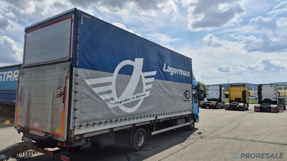 DAF LF 260 FA EURO 6 valník s plachtou + hydraulické čelo - prodejné jen s přívěsem GTS P0471Z - cena je za celou soupravu - Tentinis sunkvežimis: foto 4 DAF LF 260 FA EURO 6 valník s plachtou + hydraulické čelo - prodejné jen s přívěsem GTS P0471Z - cena je za celou soupravu - Tentinis sunkvežimis: foto 4