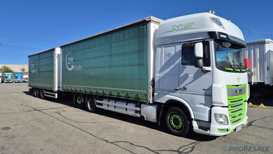 DAF XF 480 FAR 6X2 SSC EURO 6 - velkoobjemová souprava - prodejné jen s přívěsem WECON PC-CP-T0111 P0477K - cena je za celou soupravu - Tentinis sunkvežimis: foto 1 DAF XF 480 FAR 6X2 SSC EURO 6 - velkoobjemová souprava - prodejné jen s přívěsem WECON PC-CP-T0111 P0477K - cena je za celou soupravu - Tentinis sunkvežimis: foto 1