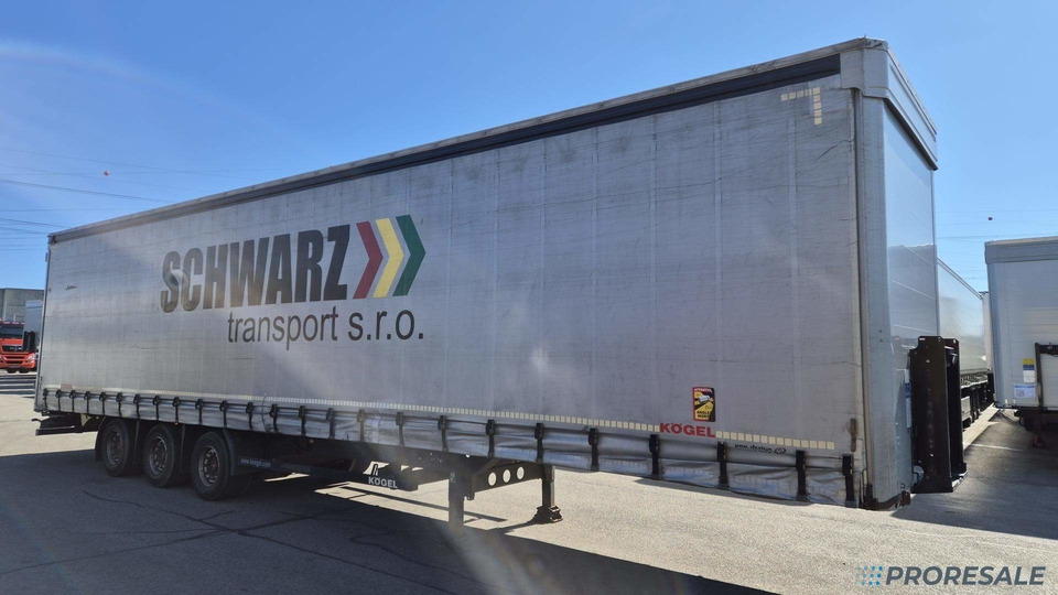 KÖGEL SN 24 MEGA - Tentinė puspriekabė: foto 1 KÖGEL SN 24 MEGA - Tentinė puspriekabė: foto 1