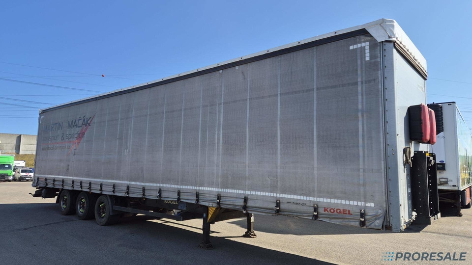 KÖGEL SN 24 MEGA - Tentinė puspriekabė: foto 1 KÖGEL SN 24 MEGA - Tentinė puspriekabė: foto 1