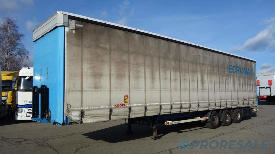 KÖGEL SN 24 MEGA - bočnicový - Tentinė puspriekabė: foto 2 KÖGEL SN 24 MEGA - bočnicový - Tentinė puspriekabė: foto 2