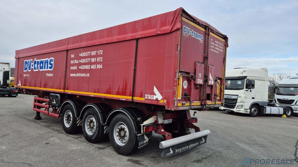 STAS SZ 336 K - sklápěč 52 m3 - Fe / Al - Savivartis puspriekabė: foto 3 STAS SZ 336 K - sklápěč 52 m3 - Fe / Al - Savivartis puspriekabė: foto 3