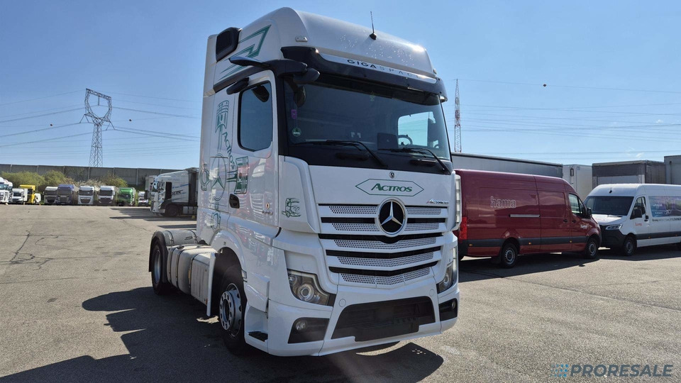 MERCEDES-BENZ ACTROS 1848 GIGA SPACE EURO 6 - Vilkikas: foto 1 MERCEDES-BENZ ACTROS 1848 GIGA SPACE EURO 6 - Vilkikas: foto 1