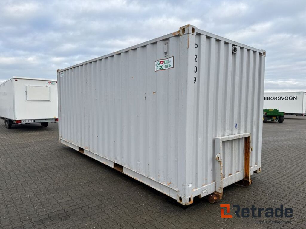 20 fod Skibs container (A0025184) - Statybinė įranga: foto 4 20 fod Skibs container (A0025184) - Statybinė įranga: foto 4