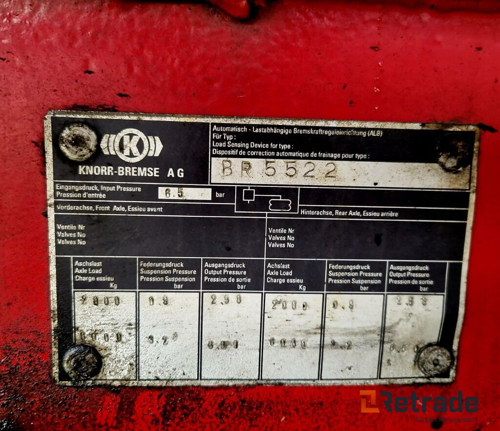 Asfalt- Semi komplett -Nor Slep 1998 - Savivartis puspriekabė: foto 3 Asfalt- Semi komplett -Nor Slep 1998 - Savivartis puspriekabė: foto 3