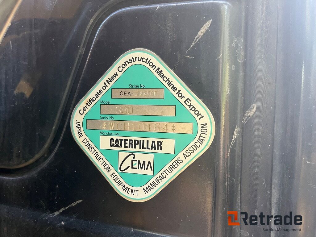 Vikšrinis ekskavatorius Gravemaskine CAT 330 NG Gravemaskine: foto 18