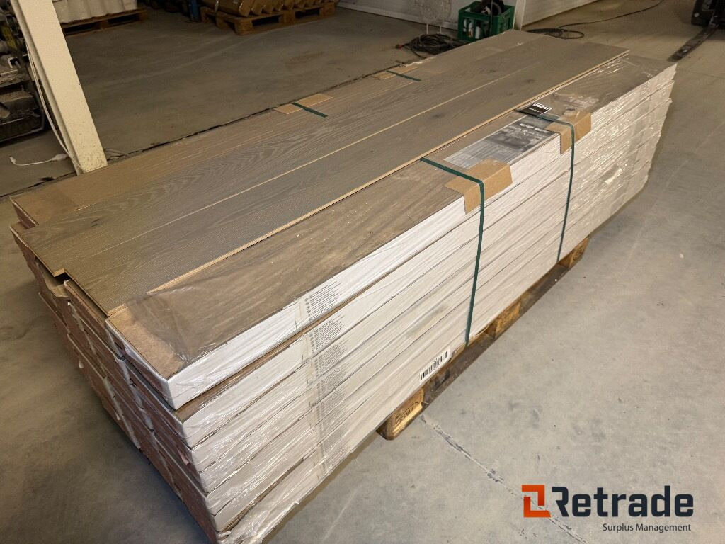 Nauja Statybinė įranga Hamburger parkett 64 pakker trægulv 10,5x180x2200mm: foto 13