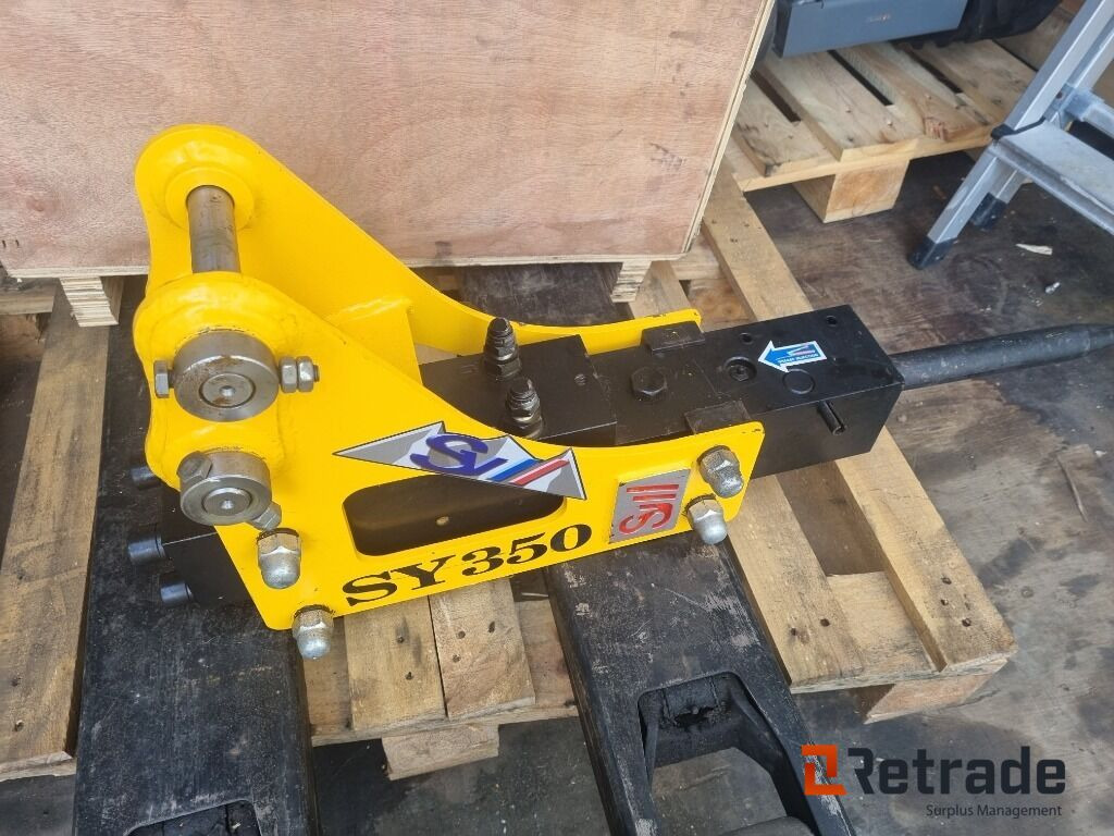 Helt ny SY 350 pigghammer - Hidraulinis kūjis: foto 1 Helt ny SY 350 pigghammer - Hidraulinis kūjis: foto 1