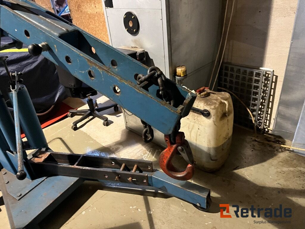 Værkstedsudstyr AC Motorkran W 25 - Pramoninė įranga: foto 3 Værkstedsudstyr AC Motorkran W 25 - Pramoninė įranga: foto 3