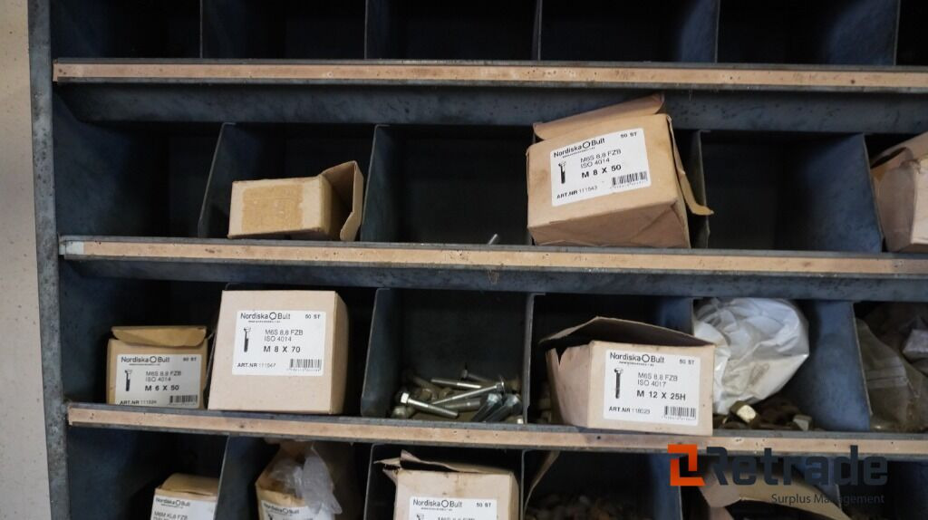 Verkstadsutrustning Skåp bult mutter och skruv - Pramoninė įranga: foto 5 Verkstadsutrustning Skåp bult mutter och skruv - Pramoninė įranga: foto 5