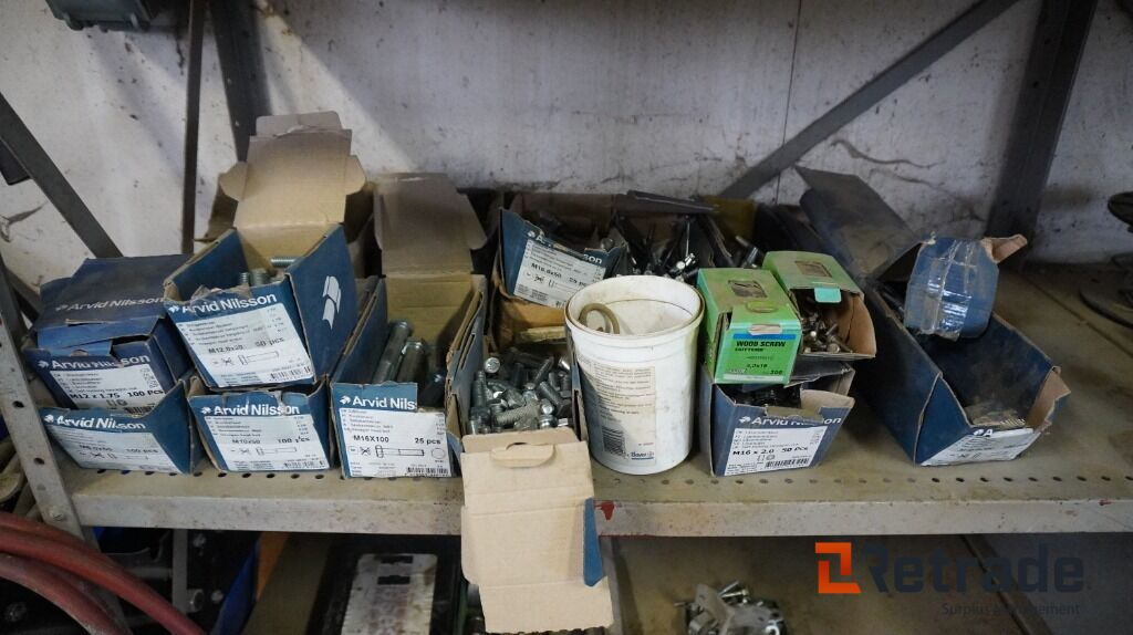 Verkstadsutrustning Skåp bult mutter och skruv - Pramoninė įranga: foto 2 Verkstadsutrustning Skåp bult mutter och skruv - Pramoninė įranga: foto 2