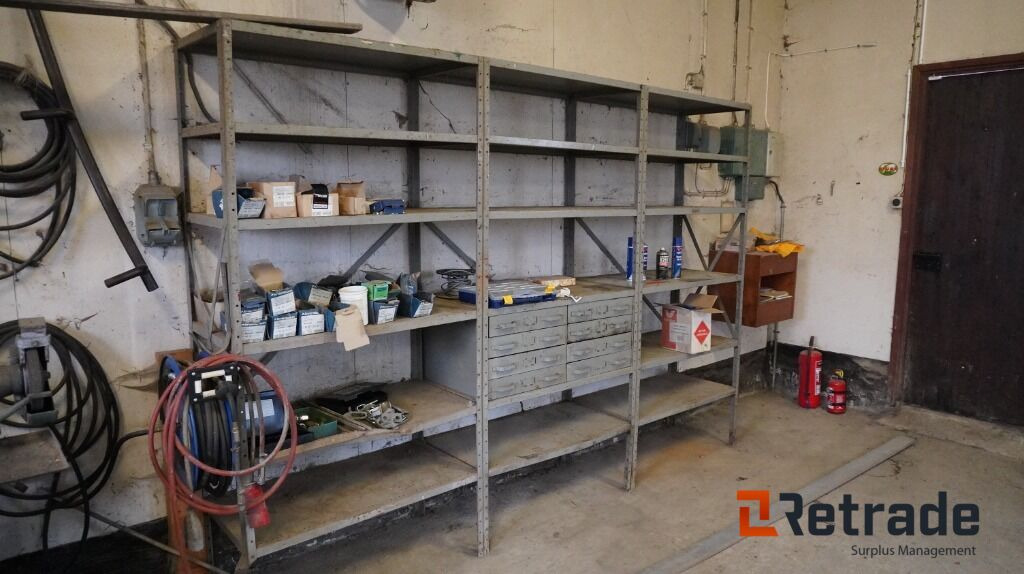 Verkstadsutrustning Väggskåp och hyllserie - Pramoninė įranga: foto 1 Verkstadsutrustning Väggskåp och hyllserie - Pramoninė įranga: foto 1