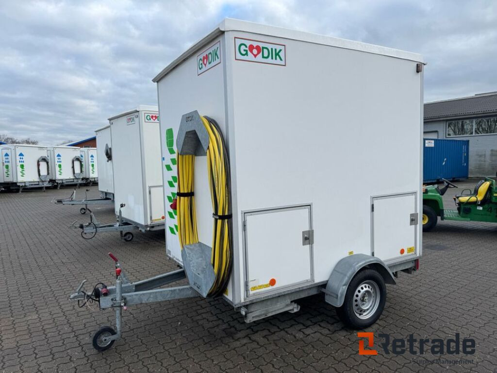 Scanvogn Badmobil Xl B m/2 WC og kværn (A0025180) - Buitinis konteineris, Priekaba: foto 1 Scanvogn Badmobil Xl B m/2 WC og kværn (A0025180) - Buitinis konteineris, Priekaba: foto 1