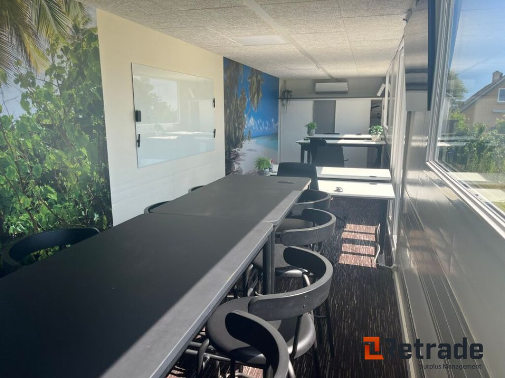 Speciel opbygget Kontor/byggeplads ledelse trailer/Specially built Office/construction site management trailer - Buitinis konteineris, Priekaba: foto 2 Speciel opbygget Kontor/byggeplads ledelse trailer/Specially built Office/construction site management trailer - Buitinis konteineris, Priekaba: foto 2