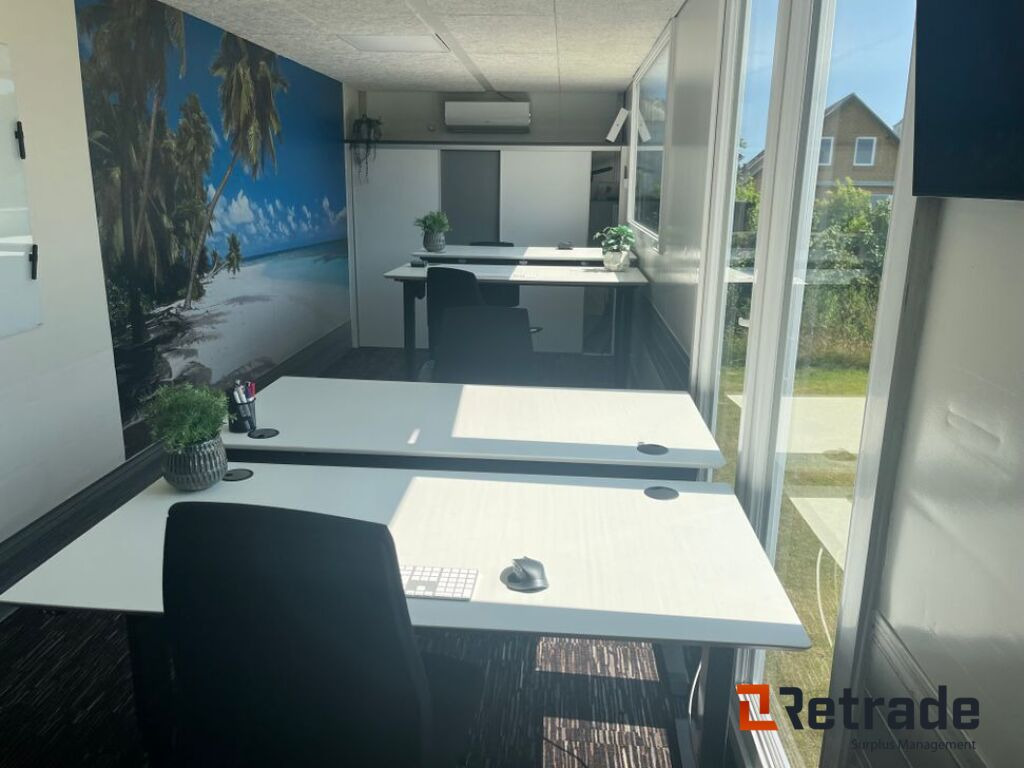 Speciel opbygget Kontor/byggeplads ledelse trailer/Specially built Office/construction site management trailer - Buitinis konteineris, Priekaba: foto 5 Speciel opbygget Kontor/byggeplads ledelse trailer/Specially built Office/construction site management trailer - Buitinis konteineris, Priekaba: foto 5