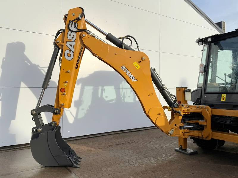 Ekskavatorius-krautuvas Case 570SV 4WD - 4/1 Bucket / Telescopic Boom / AC: foto 15