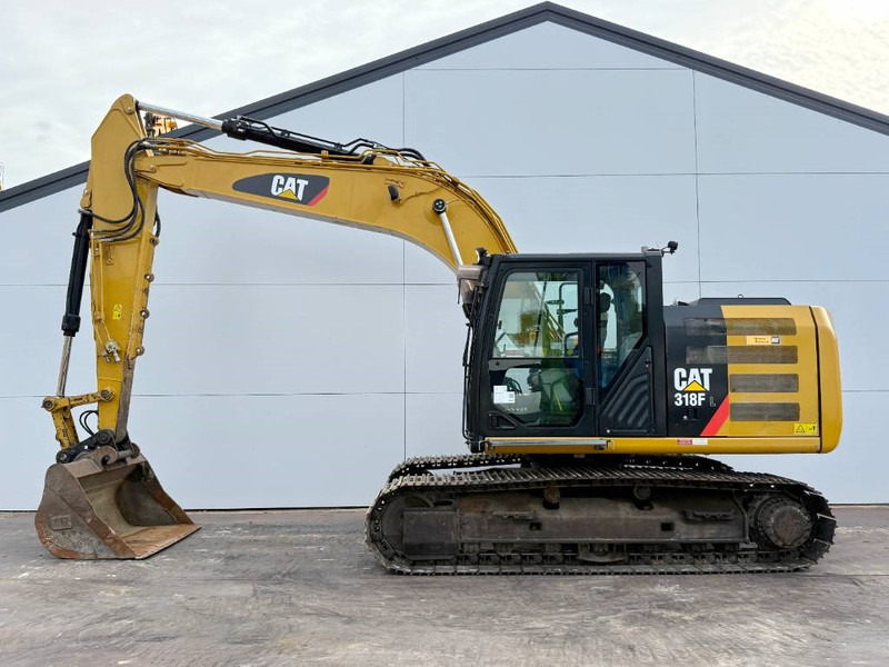 Cat 318FL - Hammer Lines / Quick Coupler / Camera - Vikšrinis ekskavatorius: foto 1 Cat 318FL - Hammer Lines / Quick Coupler / Camera - Vikšrinis ekskavatorius: foto 1