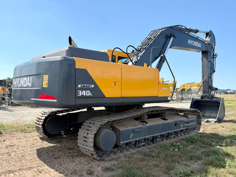 Hyundai R340L Smart - New / Unused / Hammer Lines - Vikšrinis ekskavatorius: foto 5 Hyundai R340L Smart - New / Unused / Hammer Lines - Vikšrinis ekskavatorius: foto 5