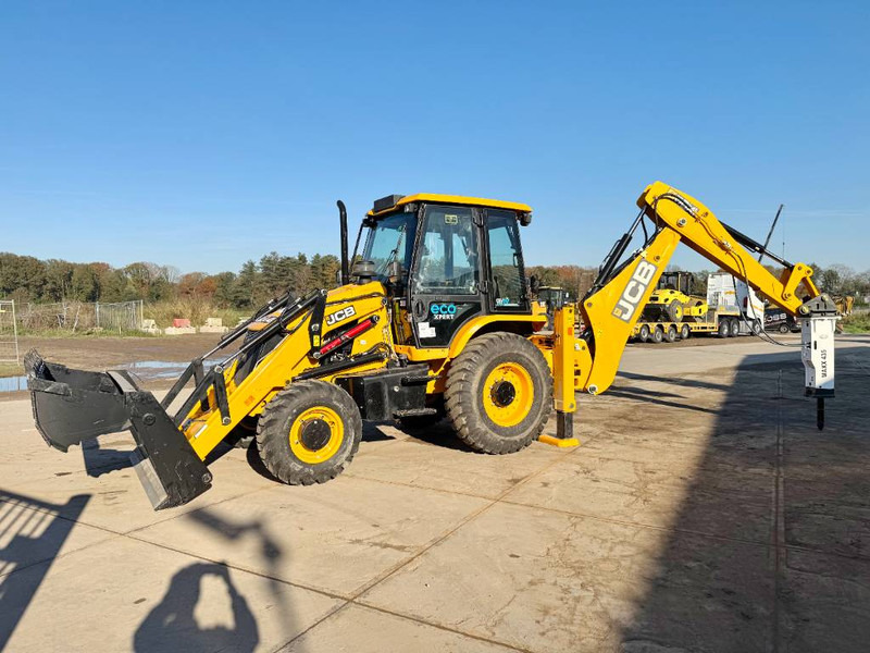 JCB 3DX / 3CX Plus 4WD - 4/1 Bucket + Hammer - Ekskavatorius-krautuvas: foto 1 JCB 3DX / 3CX Plus 4WD - 4/1 Bucket + Hammer - Ekskavatorius-krautuvas: foto 1
