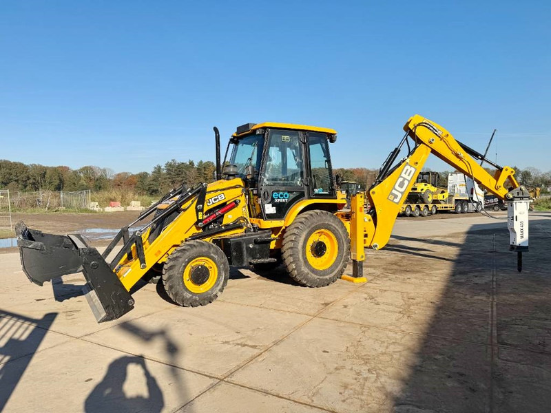 JCB 3DX / 3CX Plus 4WD - 4/1 Bucket + Hammer - Ekskavatorius-krautuvas: foto 1 JCB 3DX / 3CX Plus 4WD - 4/1 Bucket + Hammer - Ekskavatorius-krautuvas: foto 1