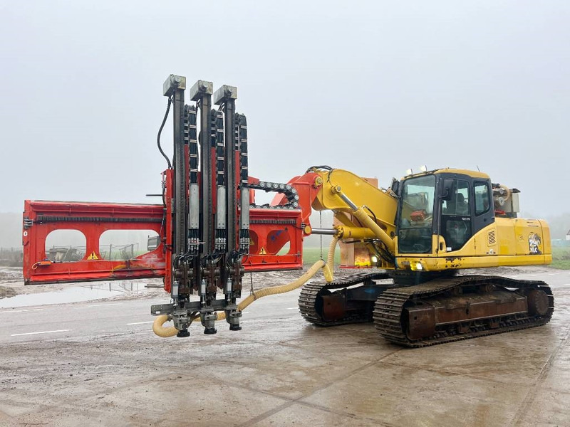 Komatsu PC290NLC-7K + Wimmer Jura Luna 3.100 Drill - Vikšrinis ekskavatorius: foto 2 Komatsu PC290NLC-7K + Wimmer Jura Luna 3.100 Drill - Vikšrinis ekskavatorius: foto 2