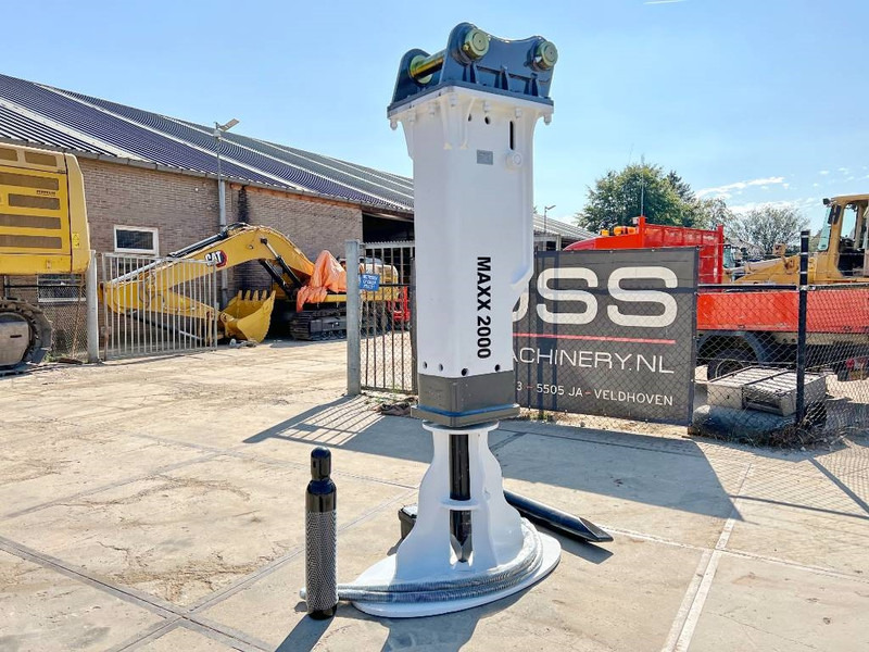 Maxx 2000 hammer / 18-26 ton /hydraulic breaker / - Hidraulinis kūjis - Statybinė technika: foto 3 Maxx 2000 hammer / 18-26 ton /hydraulic breaker / - Hidraulinis kūjis - Statybinė technika: foto 3