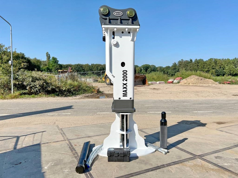 Maxx 2000 hammer / 18-26 ton /hydraulic breaker / - Hidraulinis kūjis - Statybinė technika: foto 1 Maxx 2000 hammer / 18-26 ton /hydraulic breaker / - Hidraulinis kūjis - Statybinė technika: foto 1