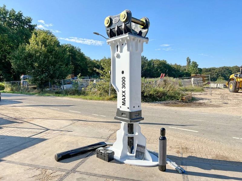 Maxx 3000 hammer / 27-40 Ton / Hydraulic Breaker / - Hidraulinis kūjis - Statybinė technika: foto 2 Maxx 3000 hammer / 27-40 Ton / Hydraulic Breaker / - Hidraulinis kūjis - Statybinė technika: foto 2
