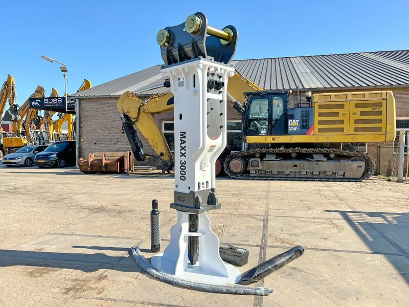 Maxx 3000 hammer / 27-40 Ton / Hydraulic Breaker / - Hidraulinis kūjis - Statybinė technika: foto 4 Maxx 3000 hammer / 27-40 Ton / Hydraulic Breaker / - Hidraulinis kūjis - Statybinė technika: foto 4