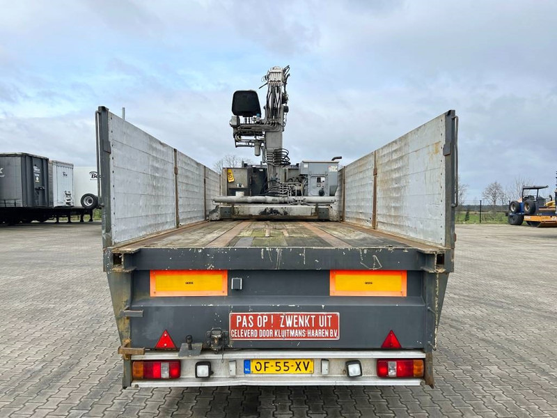 Pacton T3-003 Brick Trailer - Kennis 16000-R Crane - Platforminė/ Bortinė puspriekabė: foto 3 Pacton T3-003 Brick Trailer - Kennis 16000-R Crane - Platforminė/ Bortinė puspriekabė: foto 3