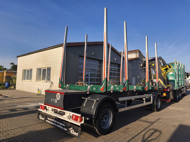 Ebert KHA 18 Exte Holztransporter - Miškovežio priekaba: foto 3 Ebert KHA 18 Exte Holztransporter - Miškovežio priekaba: foto 3