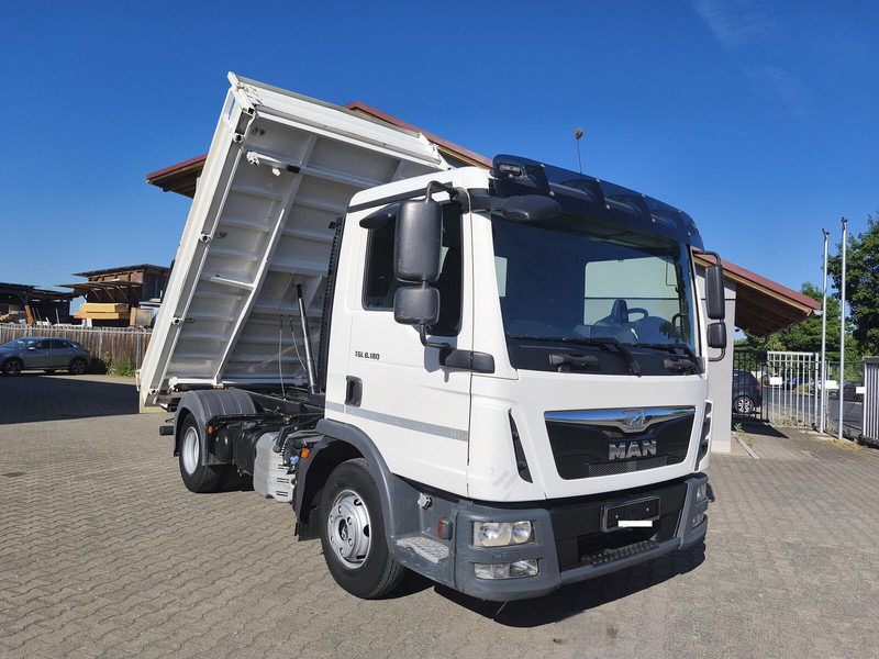 MAN TGL 8.180 Meiller Dreiseitenkipper 3-Sitzer 4x2 Euro 6 AHK (7) - Savivartis sunkvežimis: foto 1 MAN TGL 8.180 Meiller Dreiseitenkipper 3-Sitzer 4x2 Euro 6 AHK (7) - Savivartis sunkvežimis: foto 1