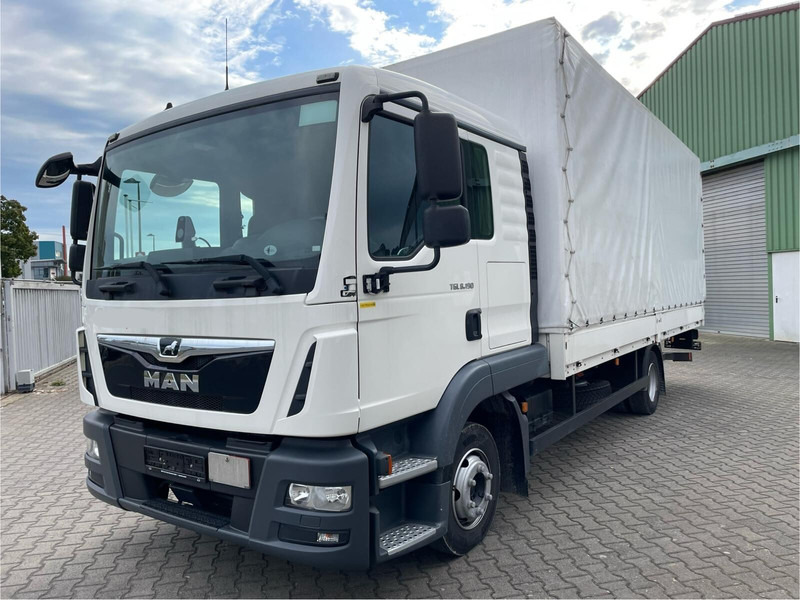 MAN TGL 8.190 L Bett Klima LBW TÜV NEU - Tentinis sunkvežimis: foto 1 MAN TGL 8.190 L Bett Klima LBW TÜV NEU - Tentinis sunkvežimis: foto 1