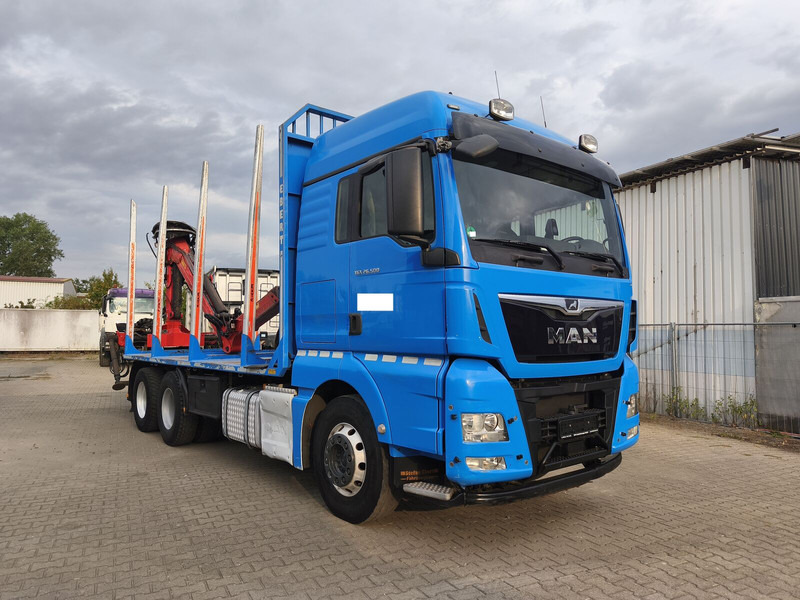 MAN TGX 26.500 Holz-LKW Euro6 6x4 Holztransporter m Palfinger (16) - Miškovežis, Sunkvežimis su kranu: foto 2 MAN TGX 26.500 Holz-LKW Euro6 6x4 Holztransporter m Palfinger (16) - Miškovežis, Sunkvežimis su kranu: foto 2