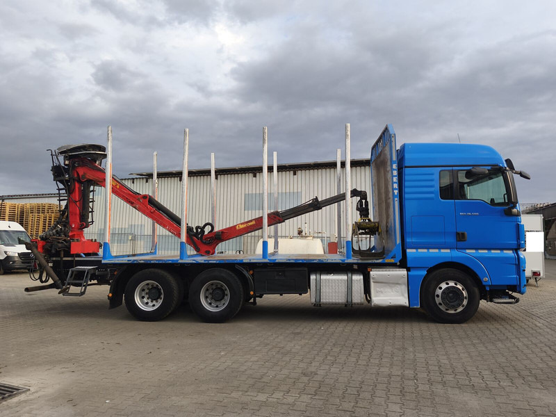 MAN TGX 26.500 Holz-LKW Euro6 6x4 Holztransporter m Palfinger (16) - Miškovežis, Sunkvežimis su kranu: foto 4 MAN TGX 26.500 Holz-LKW Euro6 6x4 Holztransporter m Palfinger (16) - Miškovežis, Sunkvežimis su kranu: foto 4