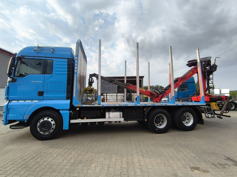 MAN TGX 26.500 Holz-LKW Euro6 6x4 Holztransporter m Palfinger (16) - Miškovežis, Sunkvežimis su kranu: foto 5 MAN TGX 26.500 Holz-LKW Euro6 6x4 Holztransporter m Palfinger (16) - Miškovežis, Sunkvežimis su kranu: foto 5